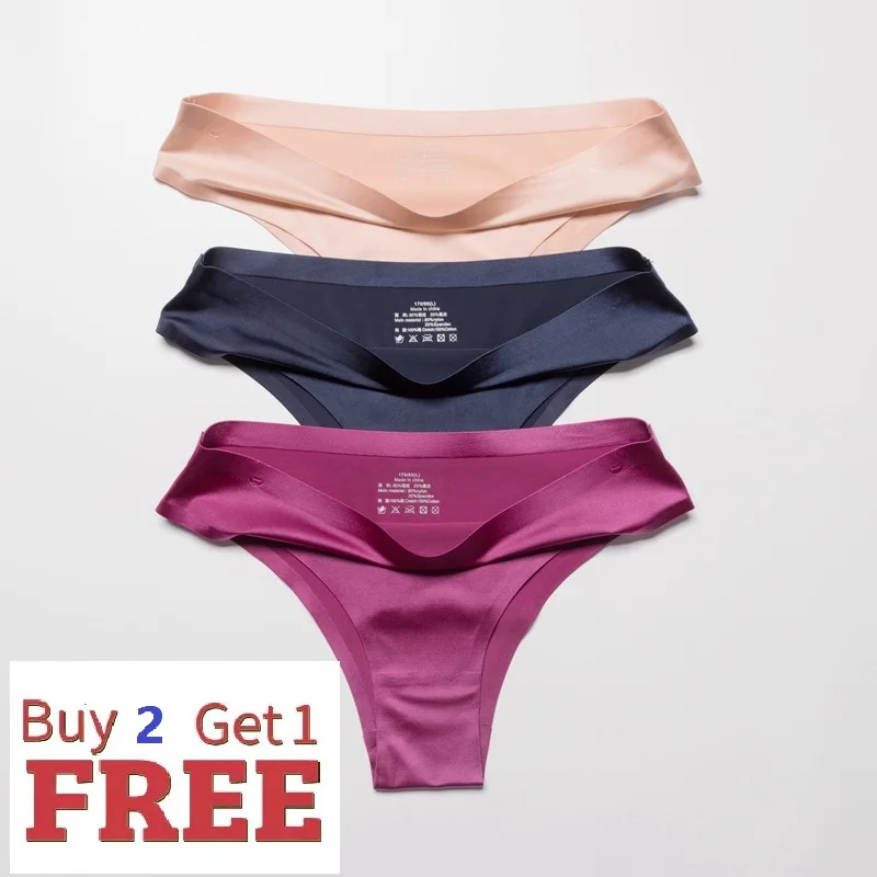 

1 шт., женские ультратонкие бесшовные нейлоновые трусики-стринги