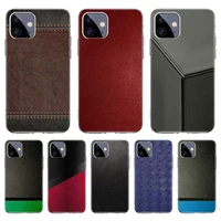 fashion leather pattern case for iphone 11 12 pro max 13 7 8 plus xr xs x 12 mini 6 6s se 2020 se2 cover shell funda coque