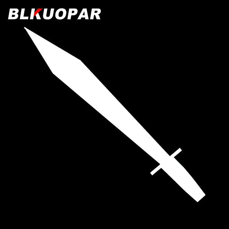 Наклейки на лобовое стекло BLKUOPAR фигура меча |