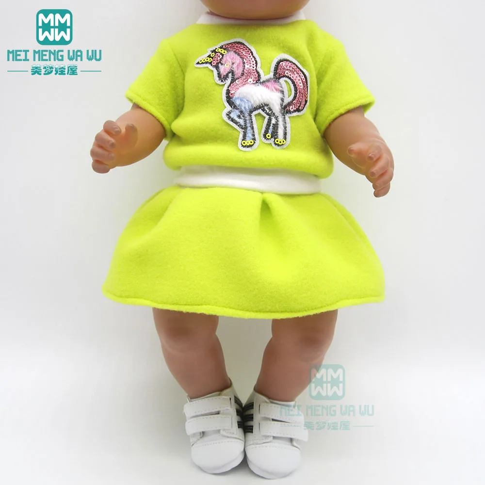 Одежда для куклы размер 43 см детская игрушка кукла новорожденных 45 американская