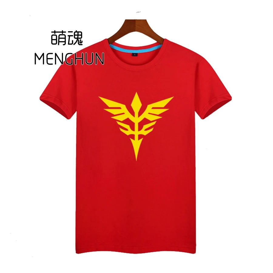 

Char Azanable Sinanju logo printing cotton t shirt colorful cotton shirts ac390