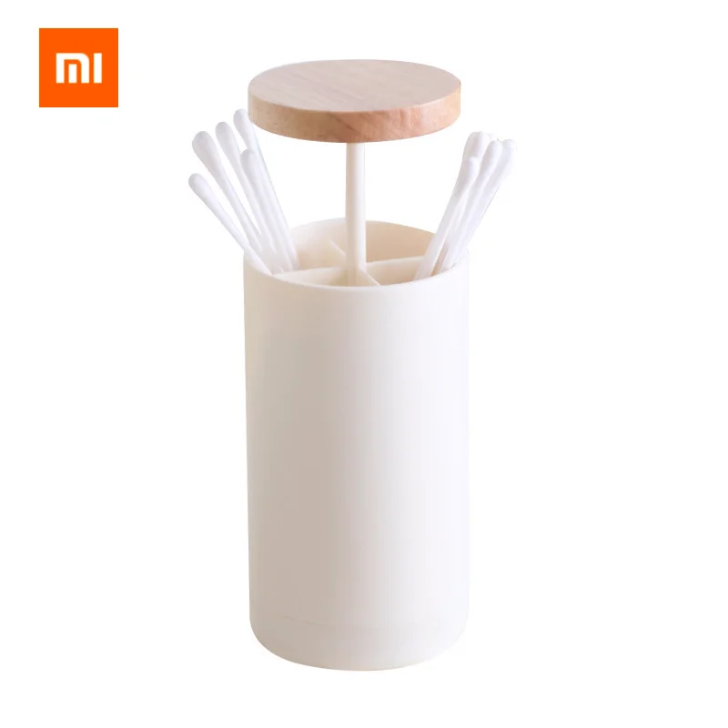 

Держатель-Диспенсер Для Зубочисток Xiaomi, всплывающие ватные палочки, Q-тип, органайзер для хранения, украшение для дома и отеля