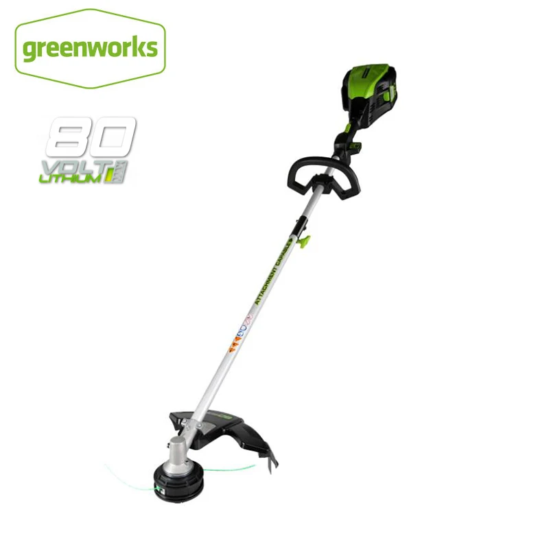 

Greenworks 80V 16-Inch Cordless Brushless Top Mount String Trimmer grass trimmer electric garden tools, no battery, Free Return