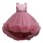 Платье принцессы для девочек, 2019, пасхальные Детские платья-пачки для девочек, летнее свадебное платье, праздничный карнавальный костюм на день рождения, детские платья