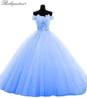 bm ball gown quinceanera dresses 2022 tulle beads debutante vestidos 15 anos sweet 16 prom party gown via express shipping bm351