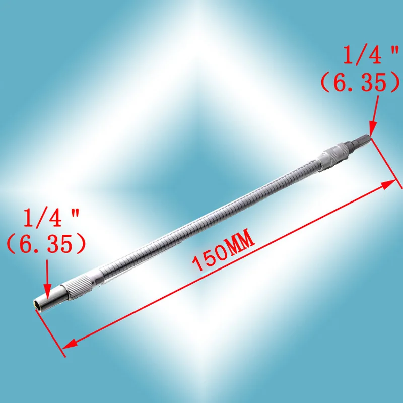 

Flexible Metal Electronic Drill Bending Shaft Connecting Adapter Useful 4 SIZES