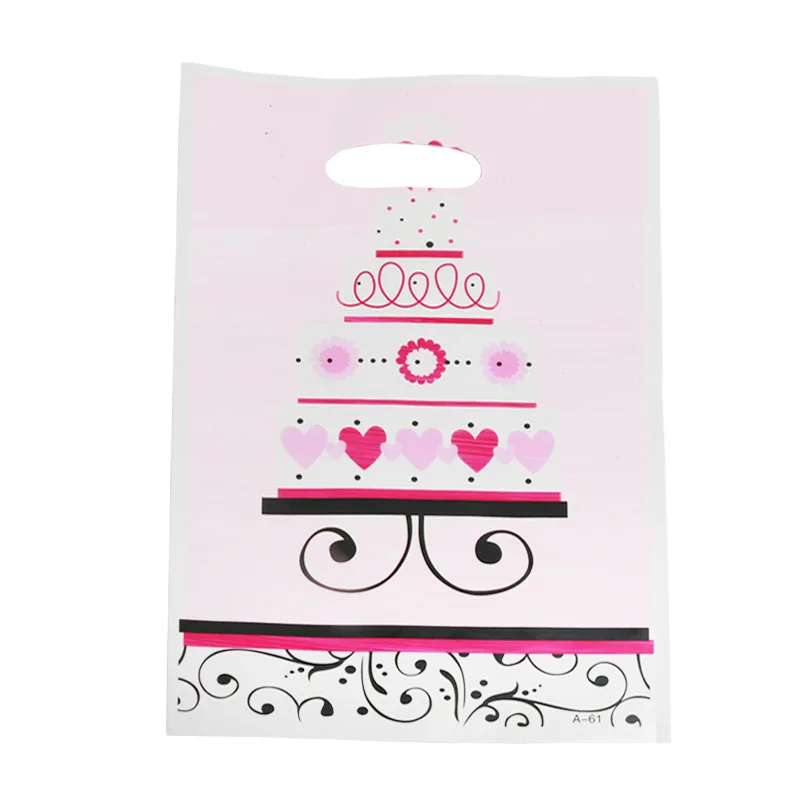 Новое поступление милые пакеты с принтом в виде свечи 20 шт./лот украшения и