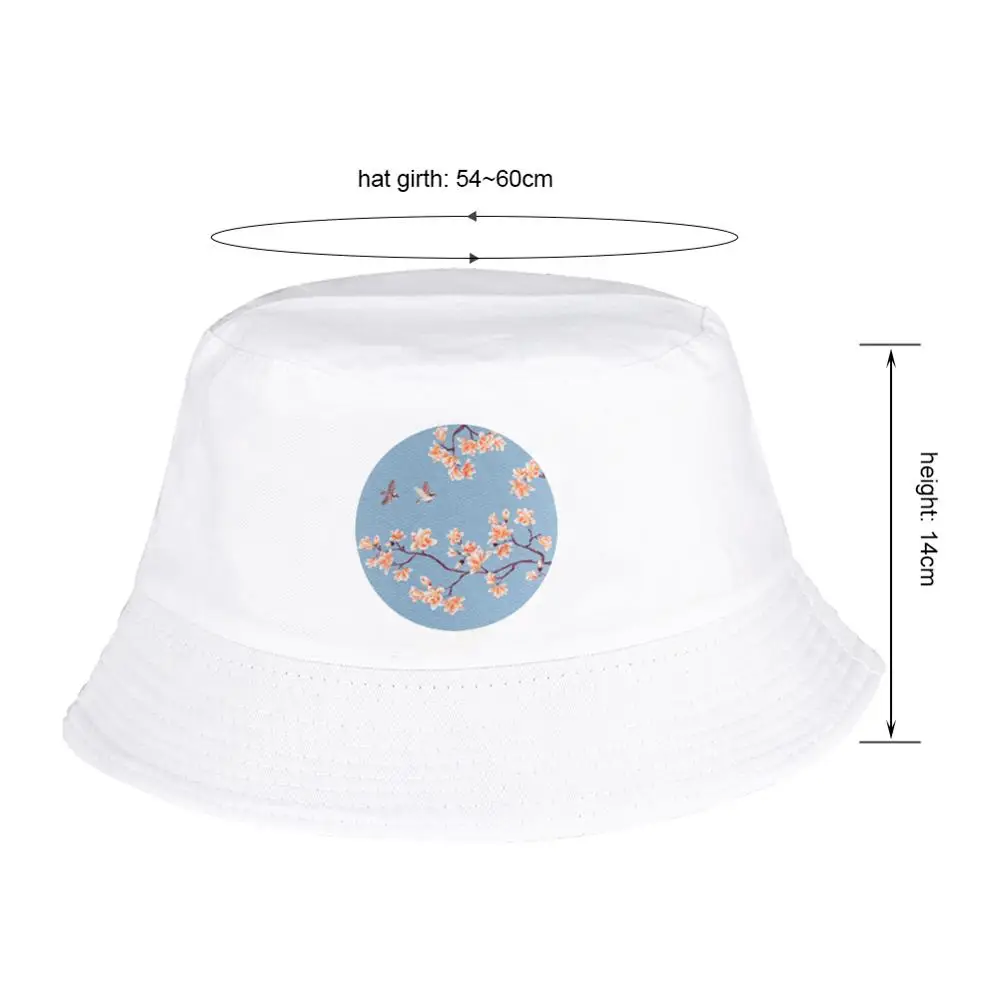 Панама с ароматом птиц в Твиттере шляпа цветами для рыбалки летняя кепка мужская