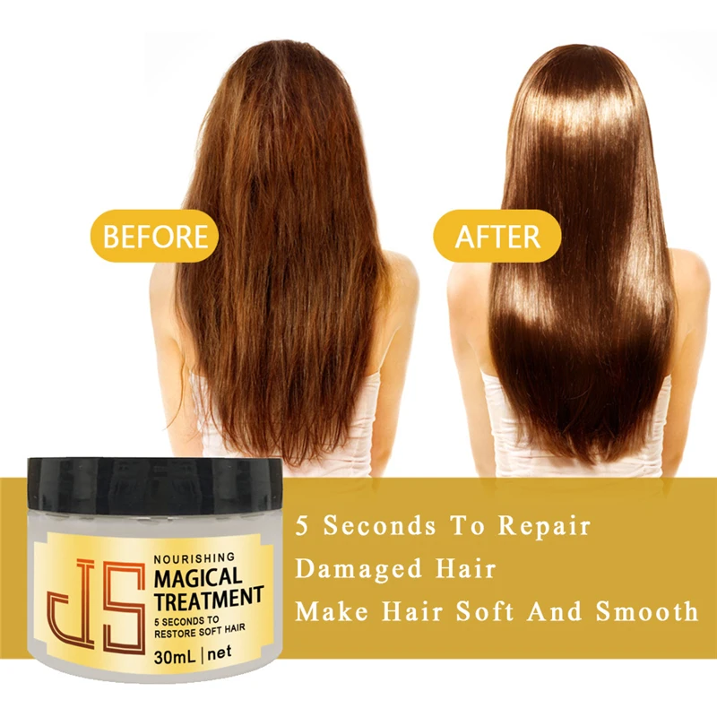 30 мл кератина волос маска для ухода за кожей в течение 5-ти секунд восстанавливает