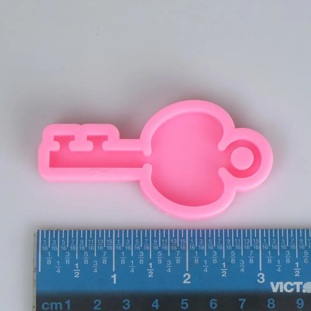 

1 piece Silicone Key Mold For Keychain, Resin Keychain Mold, Decorative Key Craft 10338250