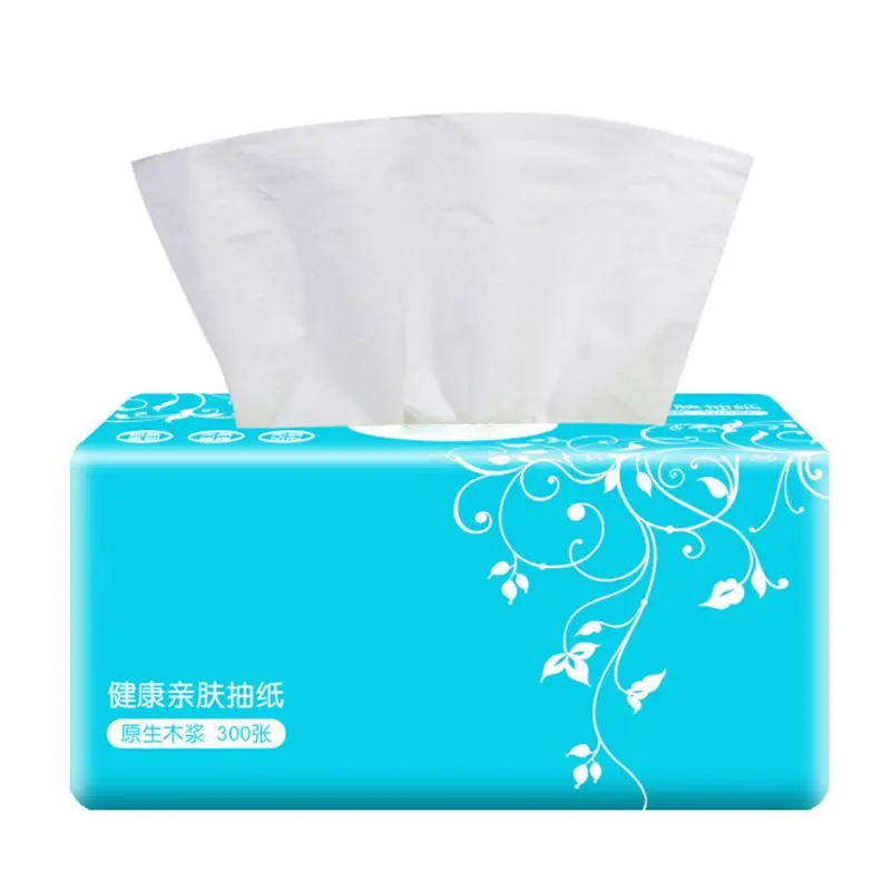 

6 Pcs Bags 3-Layers Extractable Toilet Paper Soft Wood Pulp Pumping Tissue Napkin