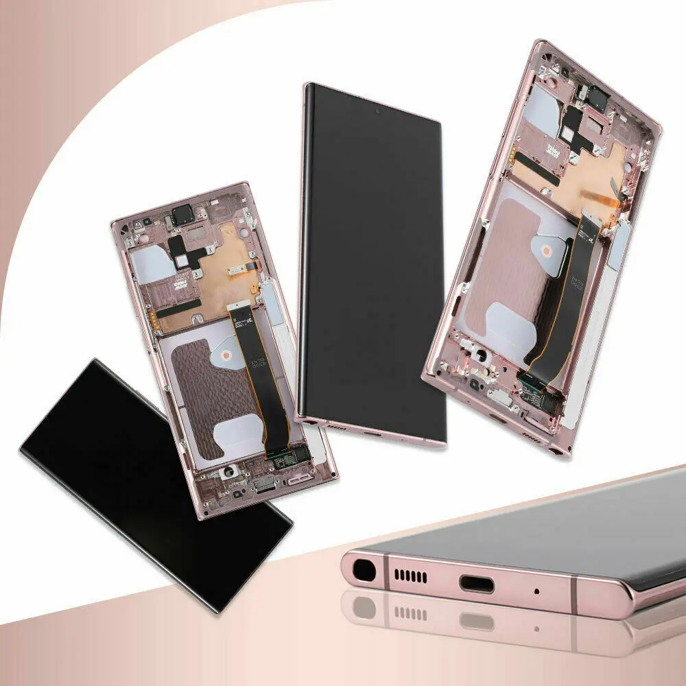 Pantalla LCD Original para Samsung Galaxy Note 20 Ultra, SM-N985F, N985F/DS, N986B, 5G, con l&iacute;neas o puntos-3