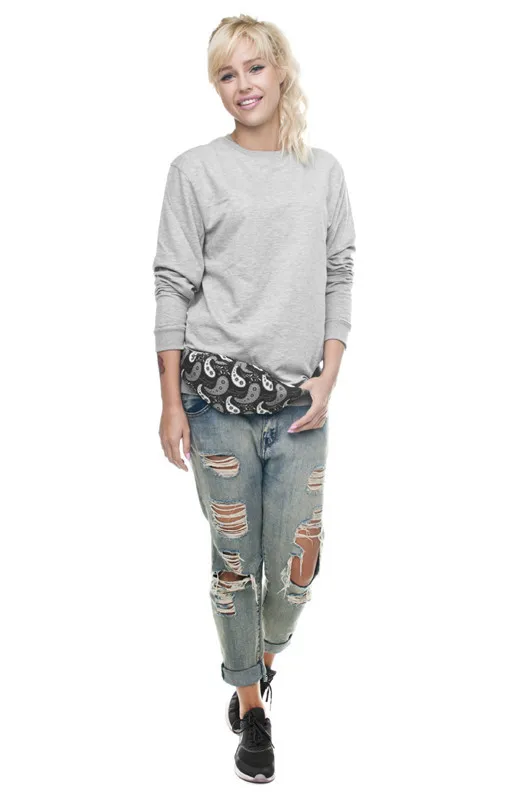 

Mandala Floral Style Print Fanny Pack For Women Lightweight Travel Phone Money Belt Bag Female Waist Bags With Pocket Banane Sac