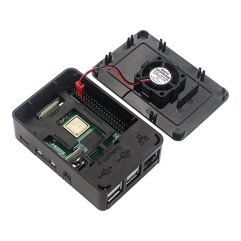 Raspberry Pi 4 Model B Kit 2/4/8GB RAM + чехол вентилятор радиаторы Беспроводная клавиатура 32 64GB TF