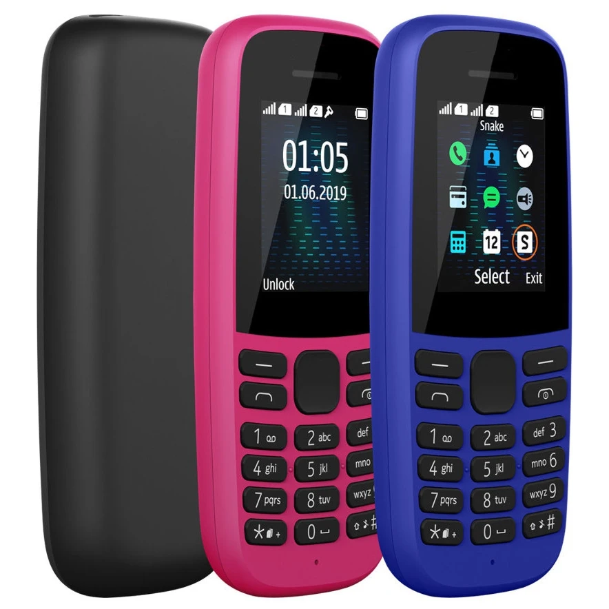Сотовый телефон Nokia 105 DS (2019) розовый | Мобильные телефоны и аксессуары
