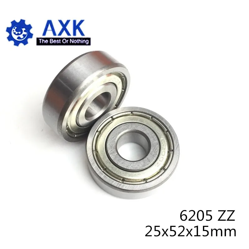 6205ZZ подшипник 25*52*15 мм ABEC 3 (из 2 предметов) для промышленного сверла шайбовый с