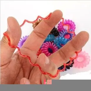 Женская повязка на голову для девочек шнур хвоста кольцо волос резинки резинка 10