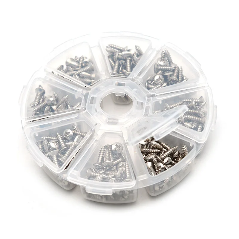CR 400pcs with box 50 шт., 3 мм, электрическая гитара, защита басов, шурупы, защита от царапин, монтажные винты для ST Tele TL, гитара - Цвет: CR 400pcs with box