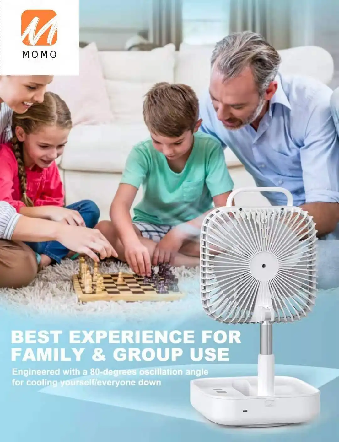 

Personal Bladeless Desk Fan Standing Table Usb Rechargeable Mini Cooling Fan Portable Leafless Fan