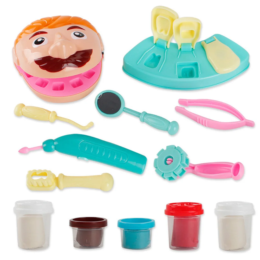 Игрушки для раннего обучения для детей, новинка 2019, ролевая игра, игрушка-стоматолог, набор медицинских моделей для проверки зубов, ролевая ... от AliExpress WW
