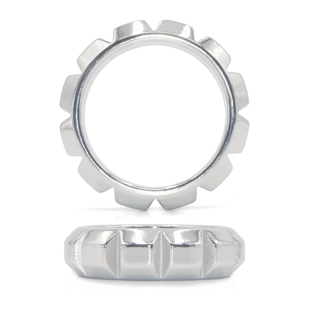 Кольцо на пенис из нержавеющей стали 38 мм 47 мм|Эрекционные кольца| |