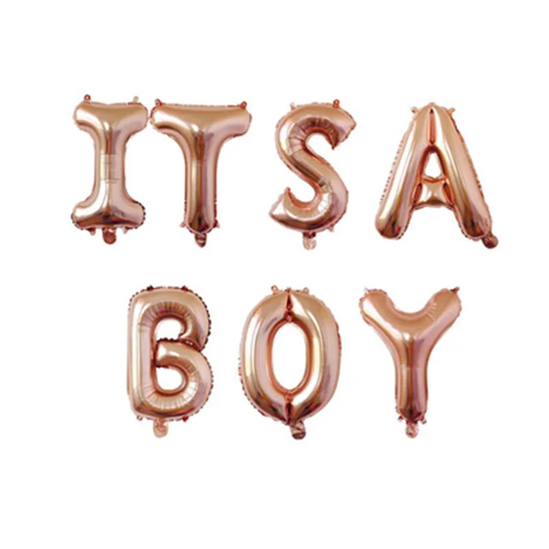 Набор воздушных шаров из алюминиевой пленки для мальчиков и девочек 16