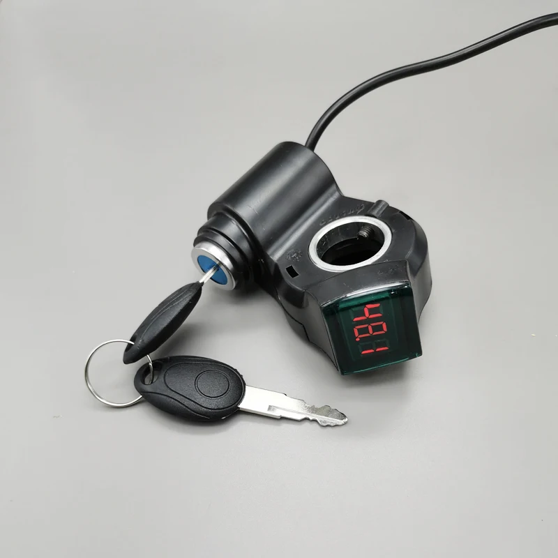 12V 99V ЖК экран для отображения данных о заряде аккумулятора контроль скорости 3