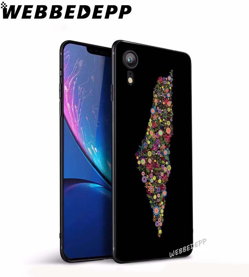 WEBBEDEPP Palestine Broadsword Free мягкая термополиуретановая крышка-чехол для Apple iPhone 6 6S 7 8 Plus 5 5S SE X XS 11 Pro MAX XR