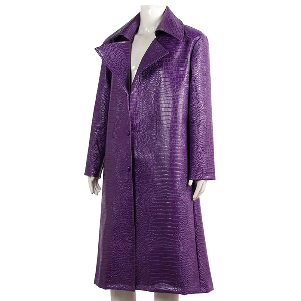 Костюм для косплея самоубийца Джокера длинный тренчкот наряды карнавальный