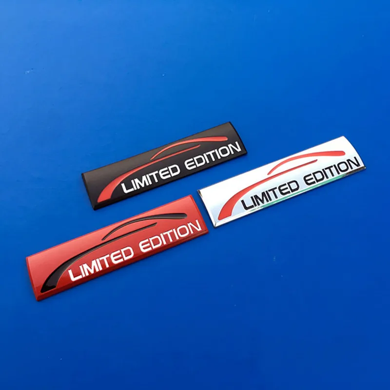 Креативная металлическая 3D Автомобильная наклейка хромированная Ограниченная