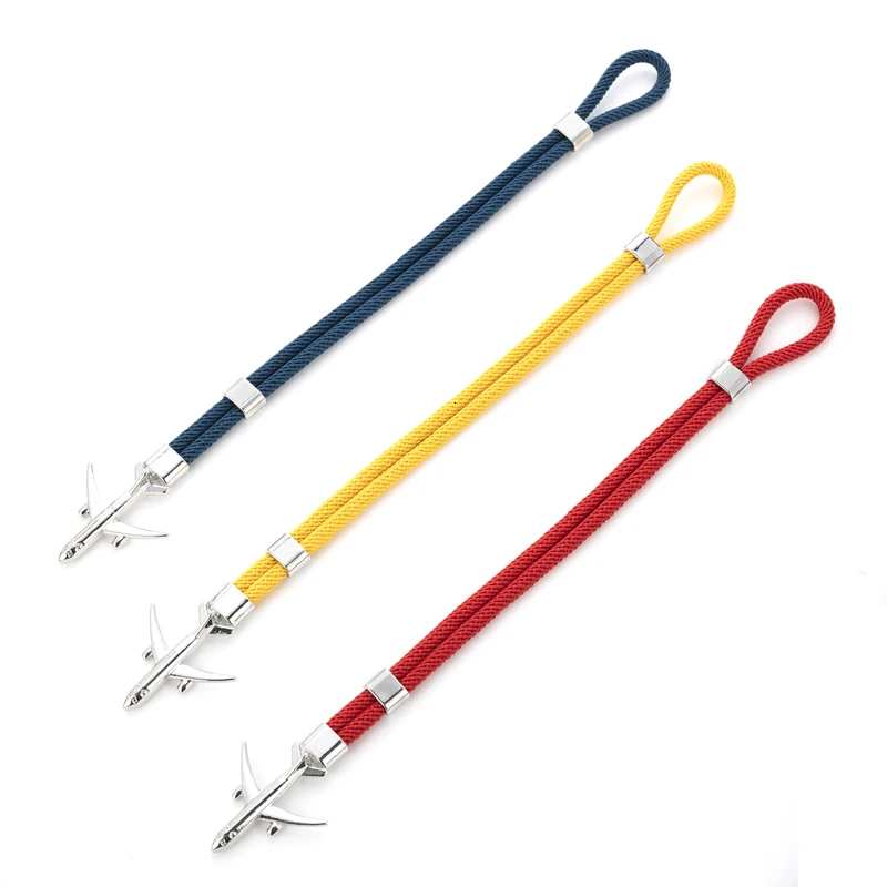 Модный самолет якорь браслеты для мужчин с подвесками веревочная цепь Паракорд