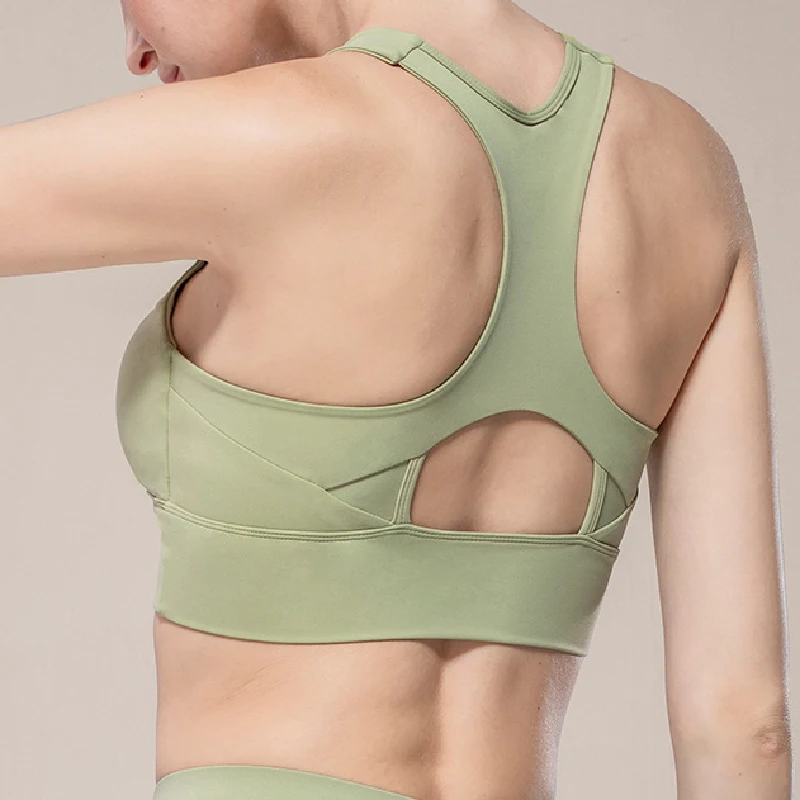 Розовый топ для фитнеса женское нижнее белье нейлон сексуальный на бретелях