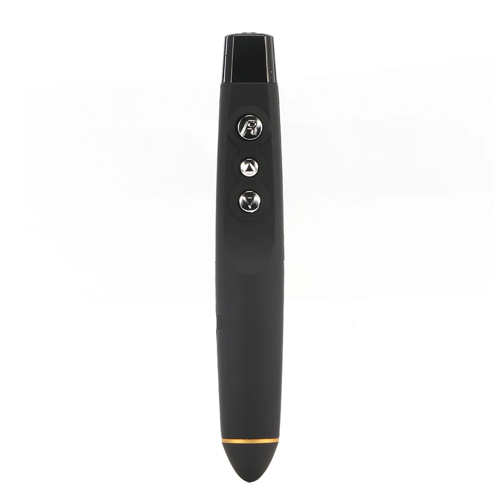 

Wireless Presenter With Laser Pointer Red Light RF Wireless Laser Pen 2.4GHz USB Remote Control For PPT Presentation