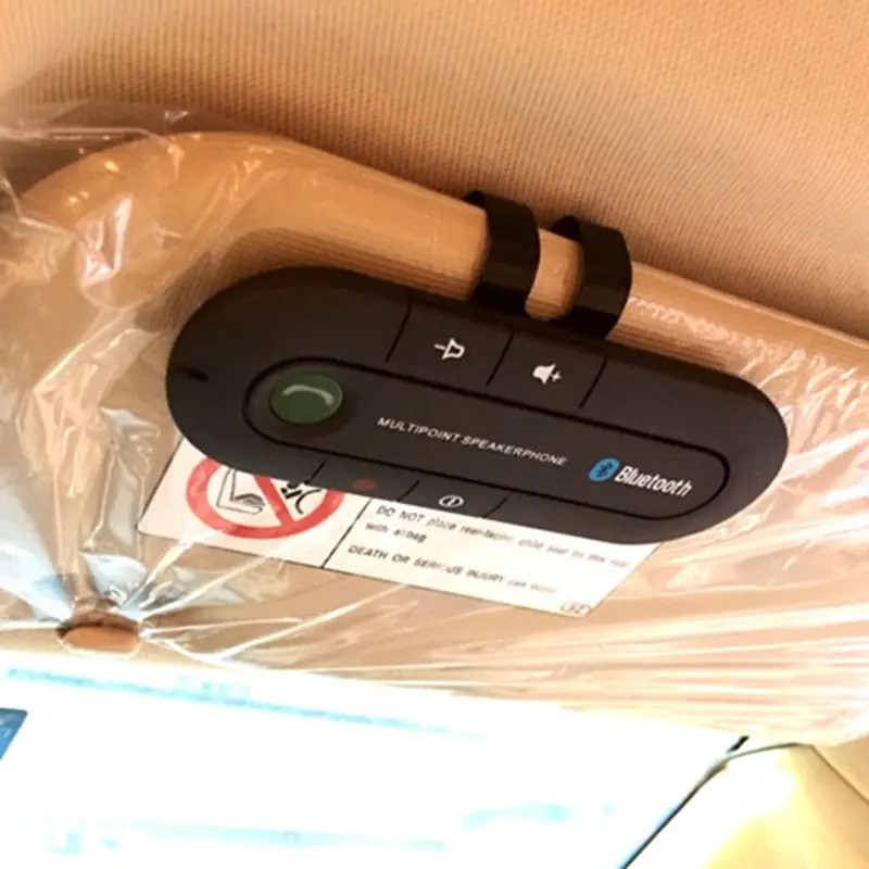1 комплект автомобильный козырек бортовой Bluetooth громкая связь Автомобильный Bluetooth телефон Bluetooth Hands Free Портативный беспроводной Bluetooth