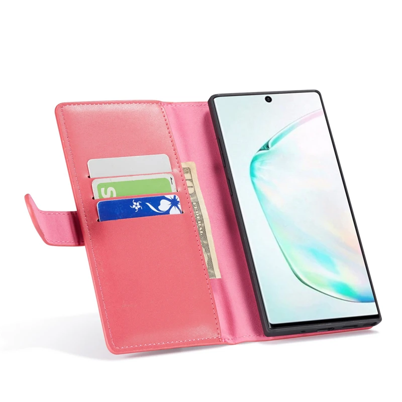 Роскошный кожаный чехол-кошелек на молнии для samsung Galaxy S5 S6 S7 Edge S8 S9 S10 Plus S10e Note 8 9 10 Магнитный чехол с несколькими отделениями для карт