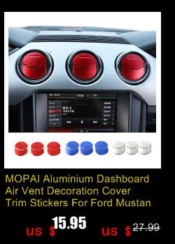 MOPAI ABS украшение для салона рулевого колеса автомобиля накладка наклейки для Ford Mustang