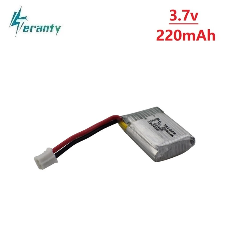 3 7 V 220mAh литий полимерный Батарея для HS210 H36 E010 NH010 T36 751823 v Lipo JJRC Дрон Квадрокоптер с