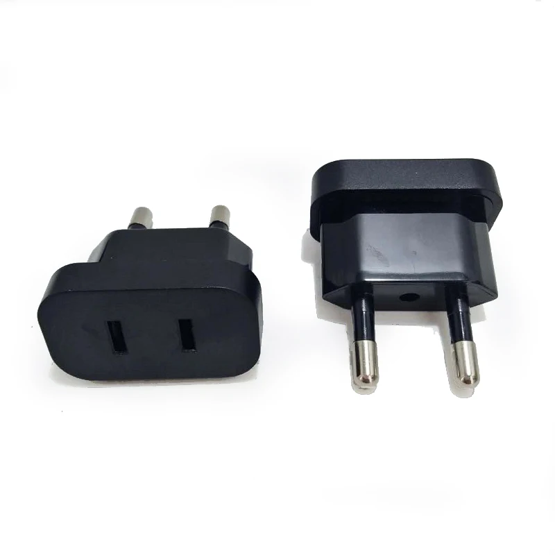 Portable Travel Adapter Charger Power Plug US CN JP Socket TO 2Pin EU 4.8mm Korea Electric | Электроника