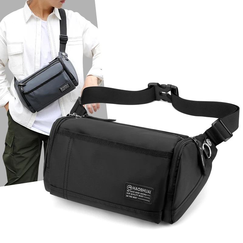 Weysfor Vogue 2020 Satchel Bags Mens Travel Waterproof Nylon Single Shoulder Bag Crossbody Bag Messenger Bag for Men Casual Bag