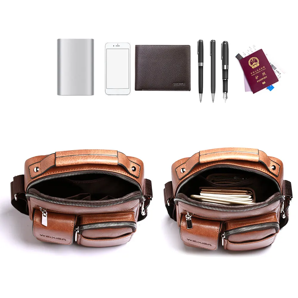 Мужской портфель Высококачественная сумка через плечо деловая брендовая