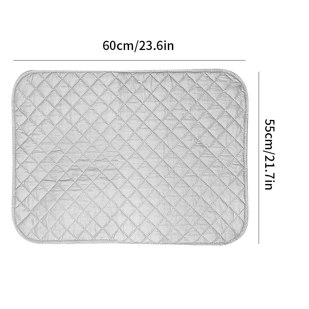 

Table Top Ironing Mat Laundry Pad Washer Dryer Cover Board Heat Resistant Blanket Press Clothes Protector Travel Portable Pad