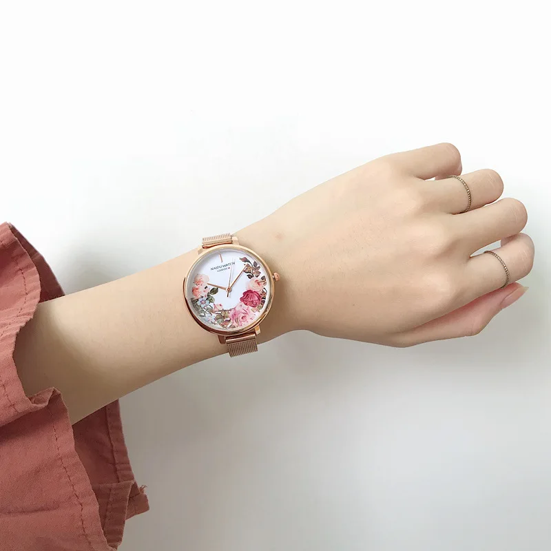 Часы наручные женские кварцевые люксовые Брендовые повседневные Простые