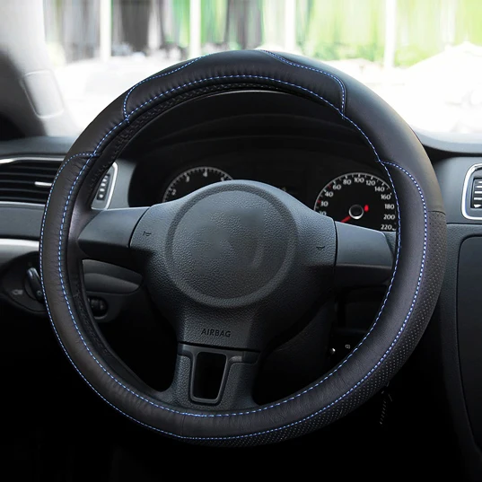 Чехол на руль для Ford Focus 2 3 Fiesta Mondeo Kuga Ranger Fusion Transit Mustang Escape|steering wheel cover|wheel coverwheel steering
