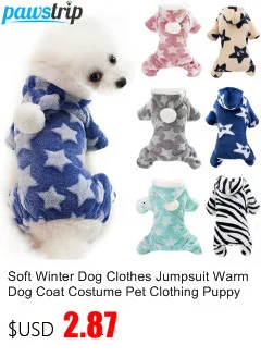 Fashion Pet Small Dog Clothes Winter Warm Dog Jacket Harness Chihuahua Puppy Coats XS-XL