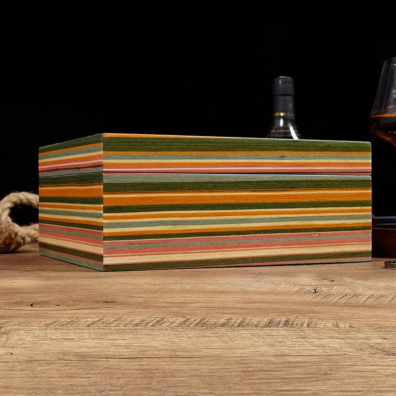 LUXFO 50CT хьюмидор дерево кедра с подкладкой увлажнитель гигрометром курение сигар