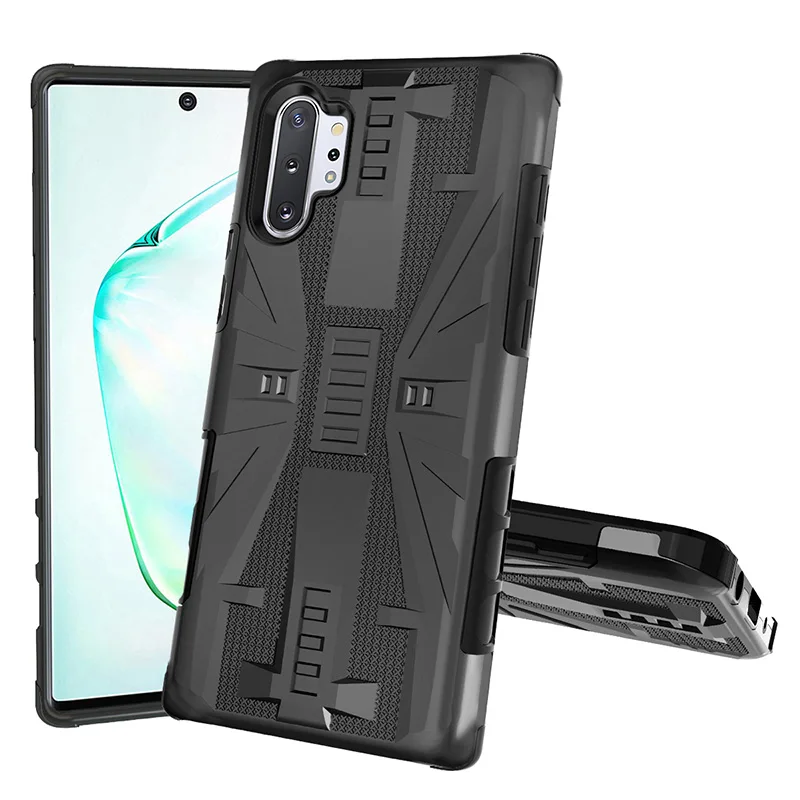 HAISSKY 2 в 1 армированный чехол для Samsung Note 10 Plus крутой противоударный A10 A20 A30 A50