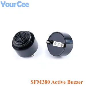 SFM380 Active Buzzer 12V 24V 4310 Piezoelectric DC Speaker Car Dedicated Continuous Sound Voice