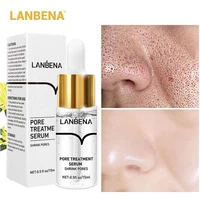 lanbena pore shrink serum hyaluronic acid nourish moisturizing dryness repair face pores treatment essence liquid skin care 15ml
