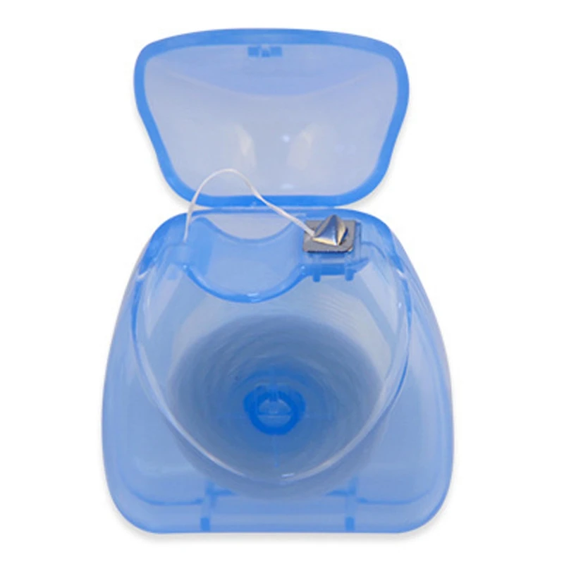 

50M Mini Wax Mint Flavor Floss Interdental Toothpicks Floss Flossing Oral Hygiene Cleaning Line