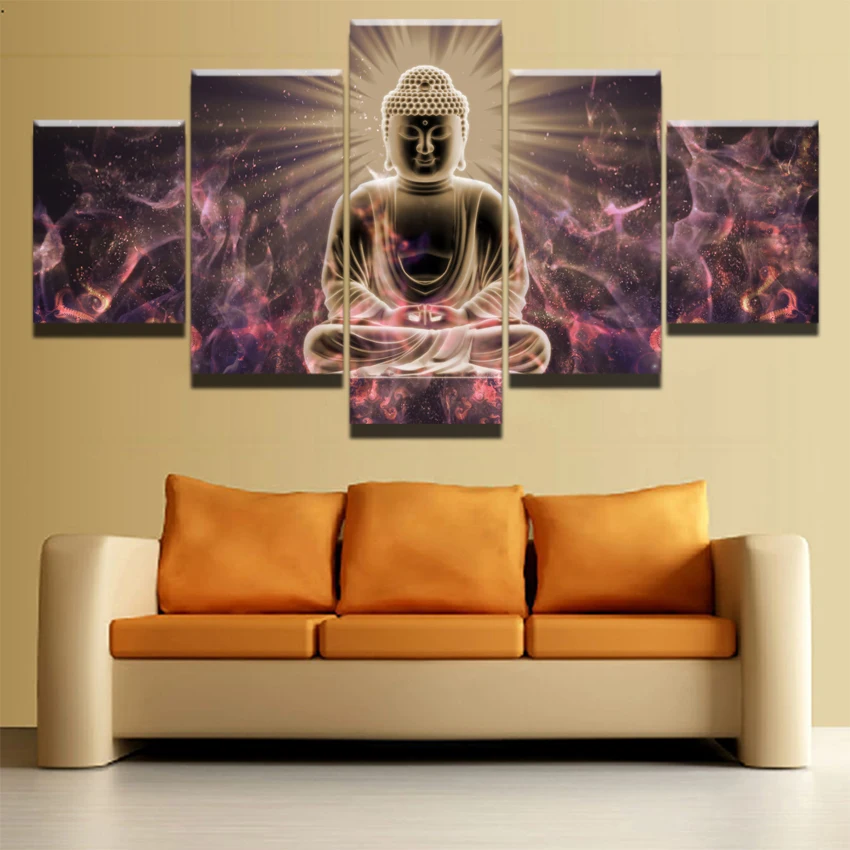 

Buddha Statue Flowers Painting Wall Art 5d Diy Diamond Handmade Full Round Drill Embroidery Cross Stitch Picture Mosaic Gifts